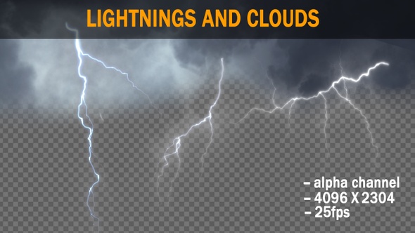 Lightninigs And Clouds