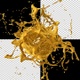 Gold Splattering - VideoHive Item for Sale