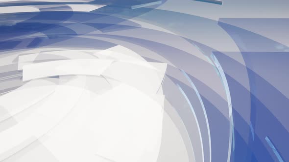 Clean Glass Blue Background Loop alt