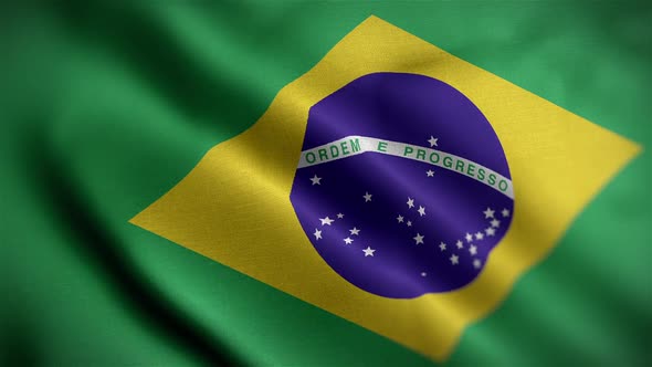Brazil Flag Angle