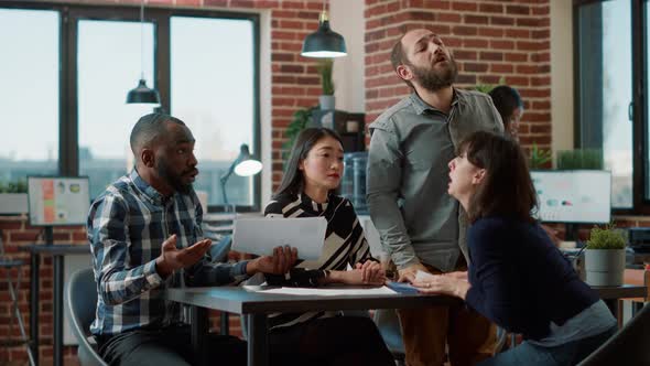 Desperate Woman Begging Not to Get Fired From Office Job