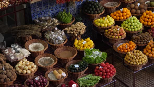 Funchal Farmers' Market - Fruits and vegetables (Madeira, Portugal)