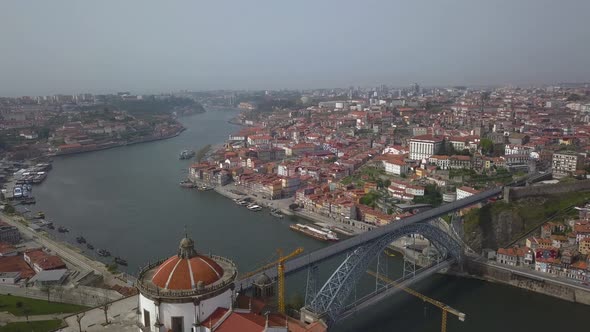 City Of Porto Aerial View