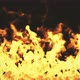 Super slow motion of fire on black background - VideoHive Item for Sale