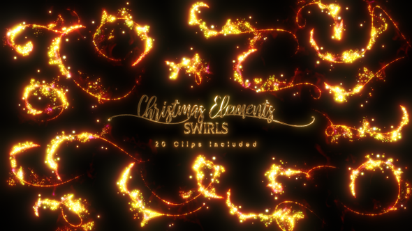 Christmas Elements | Swirls