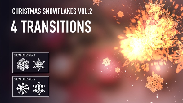 Christmas Snowflakes Transitions Vol.2 - Light