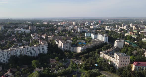 The City And Its Infrastructure From A Bird's Eye View