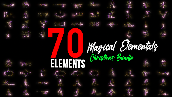 Magical Elementals | Christmas Bundle Pack alt