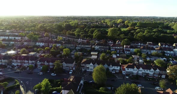 Aerial London Town 