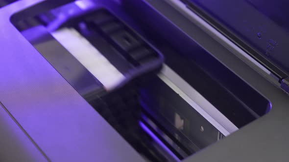 the Process of Printing Text to a Printer
