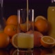 Fresh Orange Juice Being Poured Into Glass  - VideoHive Item for Sale