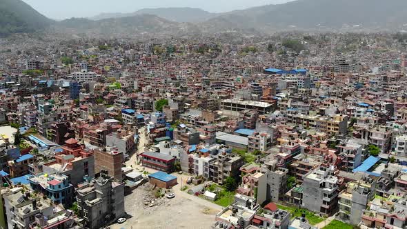 Aerial View of Kathmandu