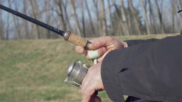 Fishing Reel Slow Motion