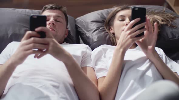 Using Phone in Bed