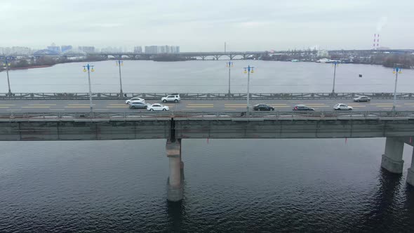 Camera Movement Along the Automobile Bridge