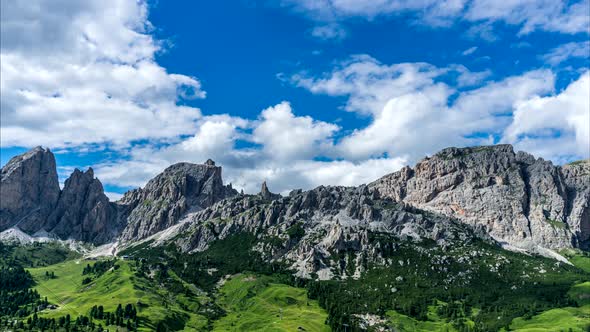high mountain landscape, Italy, Dolomites