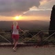 Woman in Vineyards of Tuscany - VideoHive Item for Sale