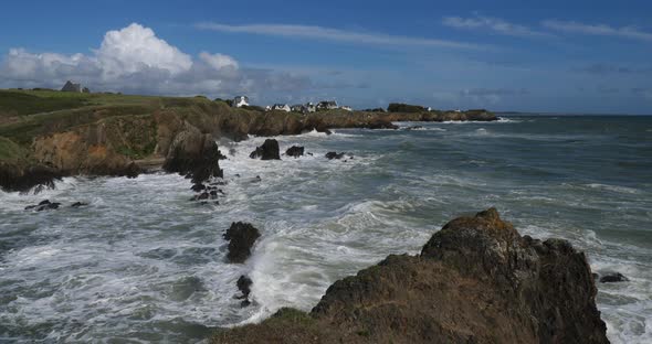 Le Pouldu, Finistere department, Brittany, France