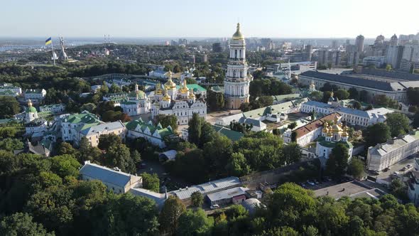 Kyiv - Aerial View of the Capital of Ukraine. Kiev