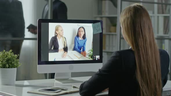 Working with Colleagues via Video Call