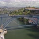 Porto in Portugal, aerial drone cityscape view 4k - VideoHive Item for Sale