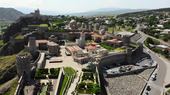 Akhaltsikhe Castle (Fly Over View)