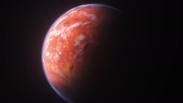 4K Mars Planet