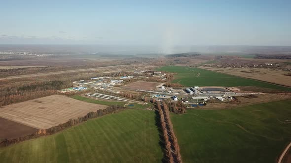 Autumn Landscape Aerial View 21