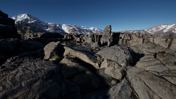 Rock and Stones in Alps Mountains alt