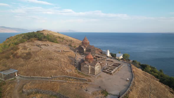 Sevanavank Monastery on Lake Sevan, Armenia.