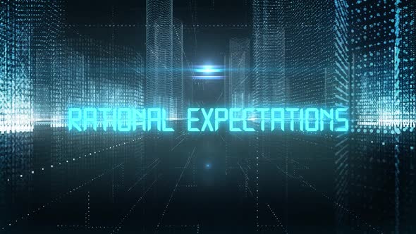 Skyscrapers Digital City Economics Word Rational Expectations