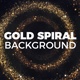 Gold Spiral Background - VideoHive Item for Sale