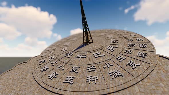 24 Solar Terms Day Night Alternation Sundial Time Change alt