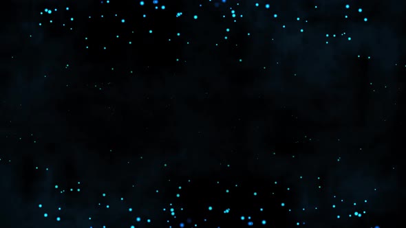 Blue Particles HD