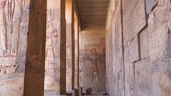 Temple of Seti I in Abydos. Abydos