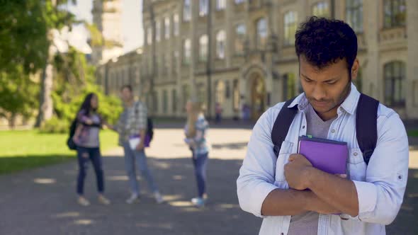 Mate Scoffing and Bullying Biracial Guy Terrifying Him, Racial Discrimination