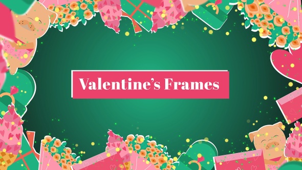 Valentine's Frames - 4 In 1