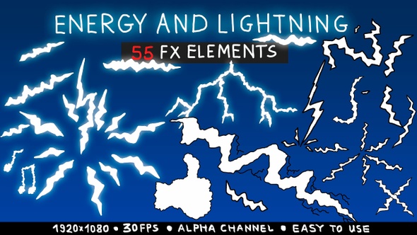 Energy And Lightning 55 Fx Elements
