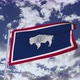 Wyoming Flag With Sky 4k - VideoHive Item for Sale