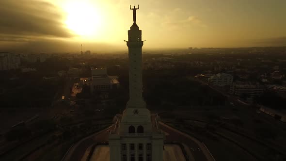 Monumento a los restauradores Santiago , Republica dominicana