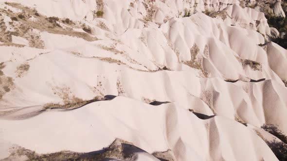 Aerial View Cappadocia Landscape