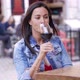 Mature Woman with Glass of Wine - VideoHive Item for Sale