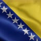 Bosnia And Herzegovina Flag Front - VideoHive Item for Sale