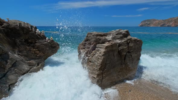 Paleochori Beach, Milos Island, Cyclades, Greece