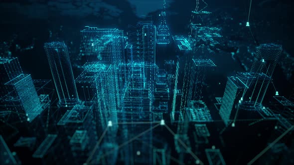 Digital City Connect People 4K