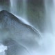 Waterfall On Black Rocks Closeup - VideoHive Item for Sale