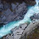 Drone Flight above mountain river Glomaga, Marmorslottet, Mo i Rana,Norway - VideoHive Item for Sale