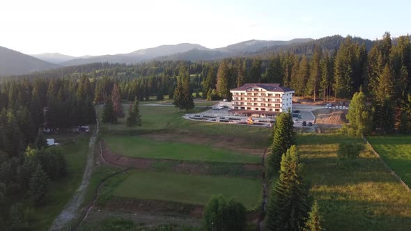 Hotel Resort In Mountains