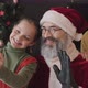 Children Taking Selfie Portrait with Santa Claus - VideoHive Item for Sale