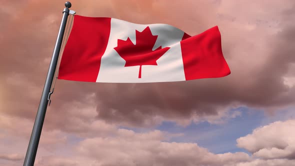 Canada Flag 4K